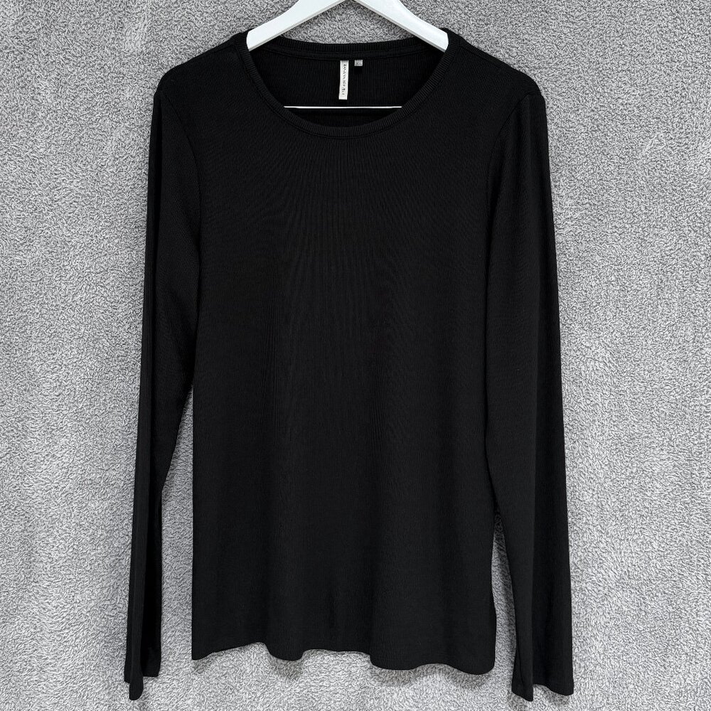 Banana Republic Fine Rib Modal Long Sleeve Tee